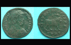 Julian II, Æ 1, Bull Reverse, Cyzicus mint